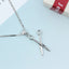 Personalized Creative Small Scissors Pendant Necklace 18