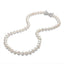 Freshwater Cultured White Pearl Necklace Butterfly Buckle