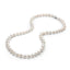 Freshwater Cultured White Pearl Necklace Round Buckle