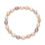 14K Gold Filled Multicolor Freshwater Pearl Stretch Bracelets
