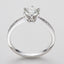 Classic Round Cut Moissanite Diamond Fashion Solitaire Rings