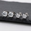 0.5ct/1.0ct Classic Round Brilliant Cut Moissanite Diamond Stud Earrings