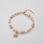 Starfish Natural Cultured Freshwater Pearl Bracelet