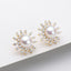 Sun Natural Cultured Freshwater Pearl Stud Earring