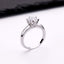 Classic Six Prong Round Created White Diamond Solitaire Ring