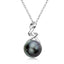 Cultured  Baroque Tahitian Black Pearl Pendant Necklace