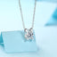 Classic Round Brilliant Cut Moissanite Diamond Pendant Necklace