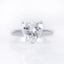 14K/18K gold Heart-shaped Moissanite diamond classic Solitaire for women
