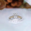 14K/18K Gold Oval Cut Moissanite Diamond Vintage Ladies Ring