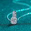 Classic Round Cut Moissanite Diamond Pendant Necklace
