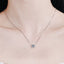 Classis Round Cut Moissanite Diamond Necklace