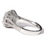 14K/18K Gold Round Cut Moissanite Diamond  Halo Ring for women