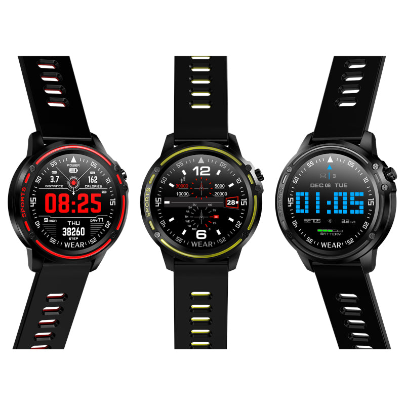 Sport Watch IP68 Waterproof Fitness Smartwatch Calories Counter with Heart Rate Monitor Step Sleep Tracker