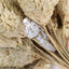 14K/18K Gold Round  Cut Moissanite Diamond Classic bow-knot Ring