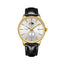 Classic Men's Watch Automatic Mechanical Movement Stainless Steel - Leather Strap