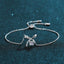 Bow-Knot Round Cut Moissanite Diamond Bracelet