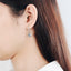 Round Cut Moissanite Diamond Classic Ear Hook Earrings