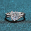 Round Cut Moissanite Diamond Bridal Ring