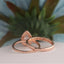 14K/18K Gold Pear Shaped 1.5ct D Color Moissanite Diamond Bridal Ring