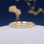 14K/18K Gold Round 0.7ct Moissanite Diamond Eternity Bend Rings