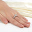 14K/18K Gold Princess Cut 1.5 Carat Moissanite Diamond Classic Ring
