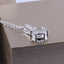 14K/18K Gold 5 Carat Round Cut Moissanite Diamond Pendant Nacklace 18''