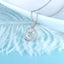 14K/18K Gold 1.5ct 6x7mm Cushion Cut Moissanite Diamond Halo Pendant Nacklace 18''