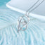 14K/18K Gold 5mm Moissanite Diamond Heart Shaped Pendant Nacklace 18''