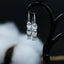 14K/18K Gold 4x6mm Oval Cut D Color Moissanite Diamond Hoop Earrings
