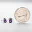 Natural Gemstone Topaz/Amethyst/Citrine Pear Shaped Stud Earrings