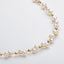 14K Gold Filled 4-5mm White Natural Freshwater Pearl Bracelet & Necklace Gypsophila Set