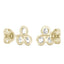 925 Sterling Sliver/14K/18K Gold 2.7mm Round Moissanite Diamond Stud Earrings