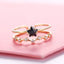 Personalized Temperament Star Double Ring