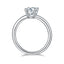Classic Solitaire Round Cut 1ct Moissanite Ring