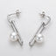 7-7.5mm Natural White Freshwater Pearl Drop Earrings