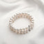 Natural Cultured Freshwater Pearl Double Strand Bracelet