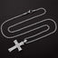 Personalized Cross Hip Hop Long Chain Cool Pendant Necklace 23.62''