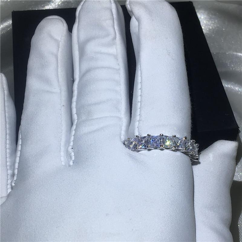 Princess Cut Created Diamond Bridal Ring Sets