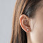 Asscher Cut Moissanite Stud Earrings