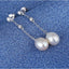 Fresh Pearl Oval 925 Sterling Silver  Earrings