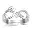 Infinity Name Ring Silver