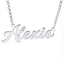 Personalized Name Necklace for Women Sterling Silver