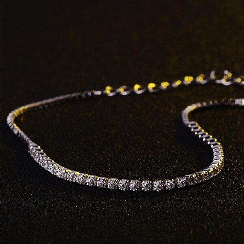 Classic Created White Diamond Tennis Bracelet