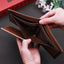 Personalized men's photo tri-fold wallet