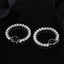 Fashion Style Freshwater Pearl Large Circle Hoop Earrings