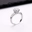 Classic Six Prong Round Moissanite Diamond Solitaire Ring