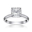 Luxury Princess Cut Moissanite Diamond Solitaire Ring