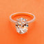Luxury Oval Cut Moissanite Diamond Ring