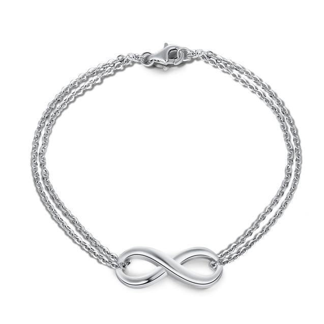 Infinity Love Bracelets for Women Friendship Bracelets Bangles Forever Love