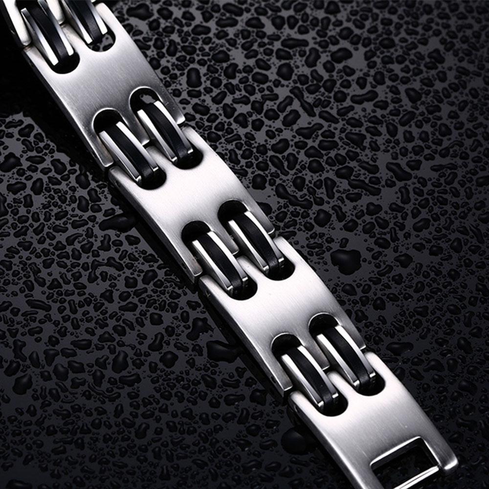 Bracelets for Men Women Waterproof Stainless Steel Bracelet